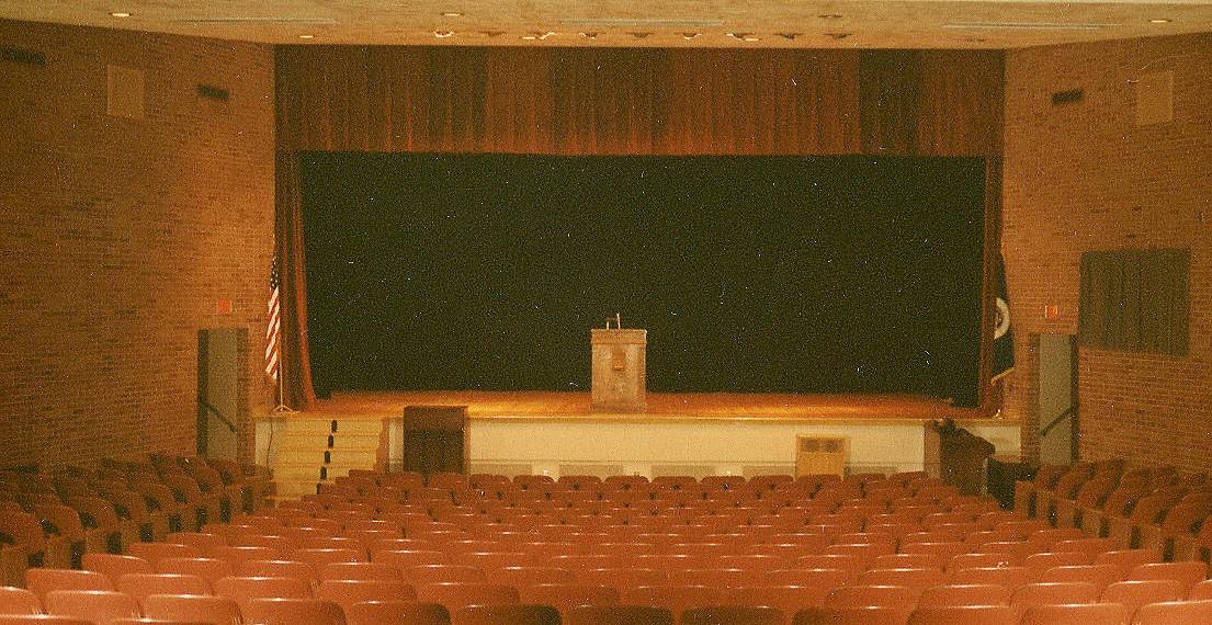 Interior of Edson Auditorium