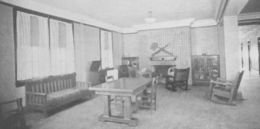 Interior Lounge in Senior Hall