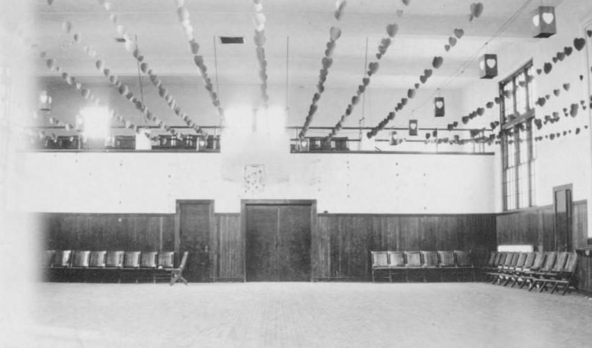 Interior of the Gymnasium in the Dining Hall